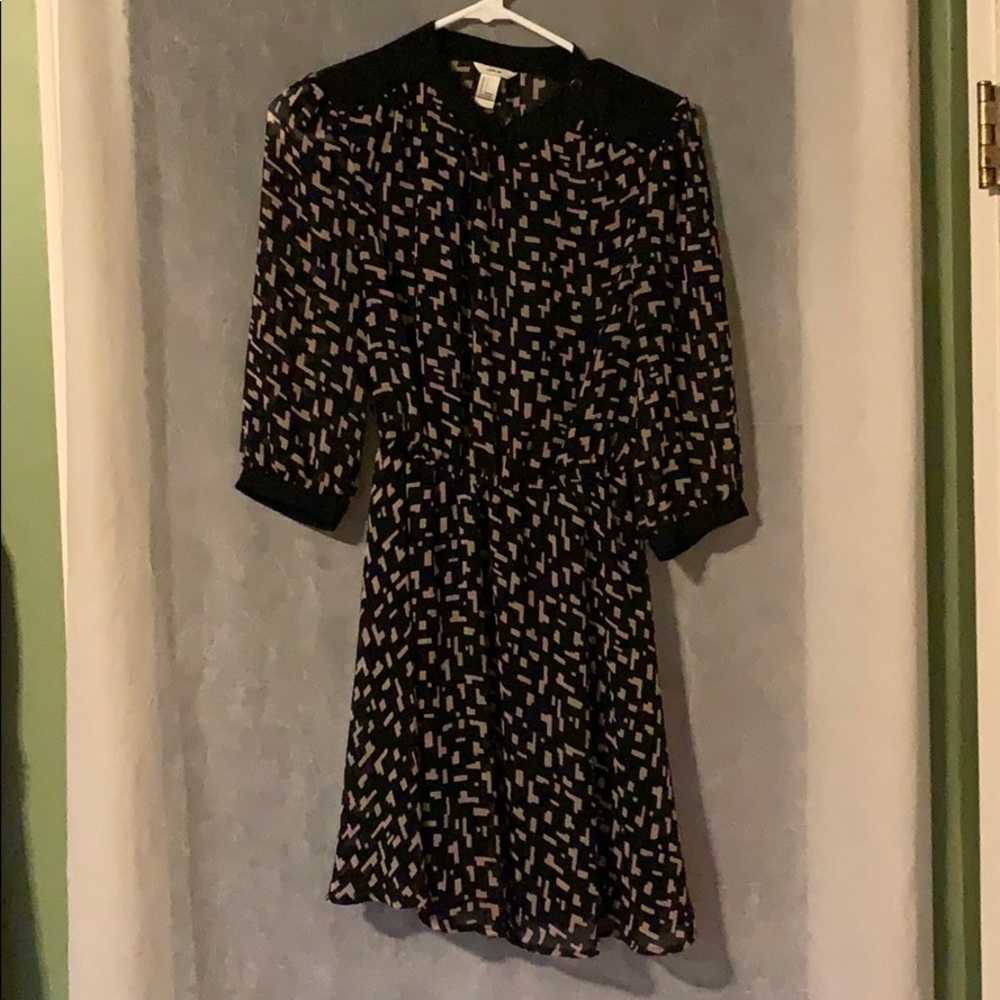 3/4 length sleeve dress